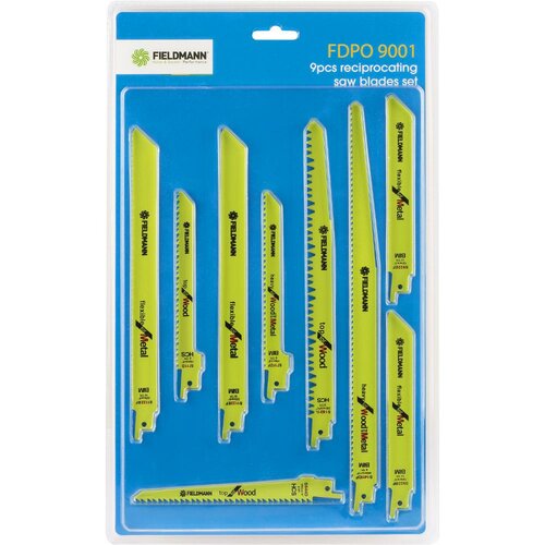 Fieldmann FDPO 9001 sada pílových listov, 9 ks