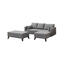 Klappecksofa Bella Corner Right 2 Grey