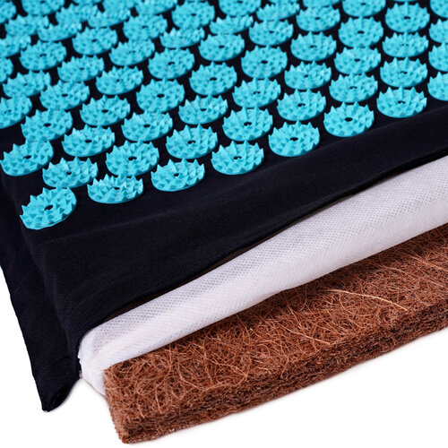 4Home Akupressurmatte und Kissen Antistress Lotus