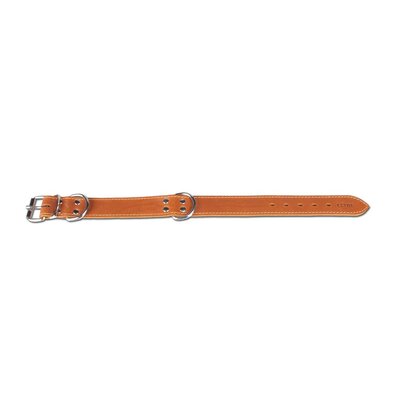 Tommi Fettleder Halsband Clyde Cognac, 60 x 4 cm