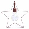 DecoKing Lampa świąteczna Gwiazda ciepła biała, 5 LED