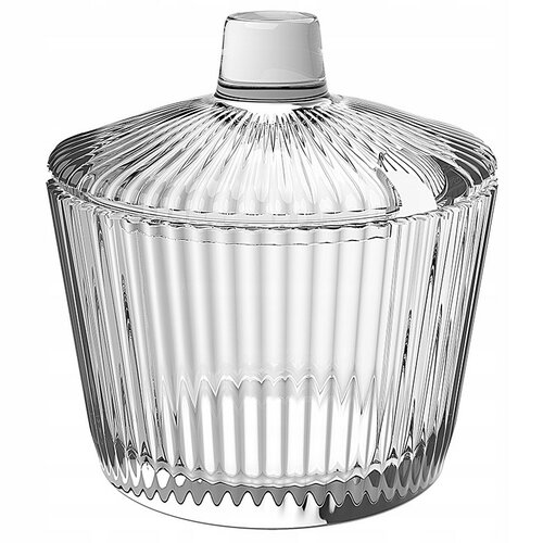 Altom Glas Zuckerdose Selena, 210 ml