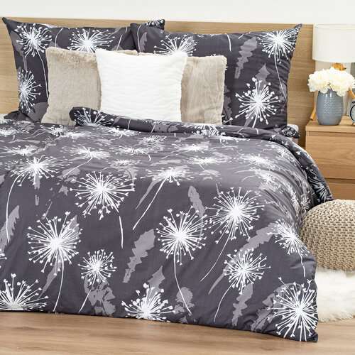 Lenjerie de pat din bumbac 4Home Midnight Dandelions , 140 x 200 cm, 70 x 90 cm