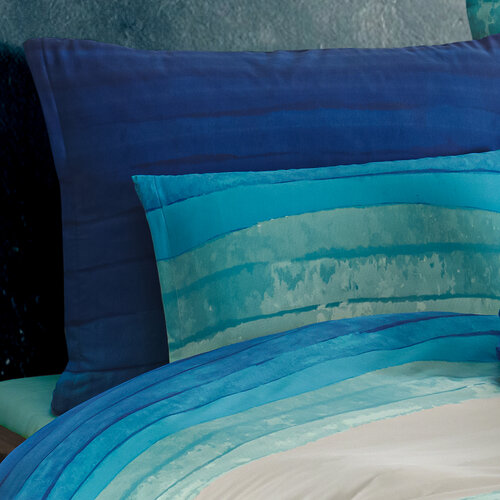 4Home Satin-Bettwäsche Blues, 140 x 200 cm, 70 x 90 cm