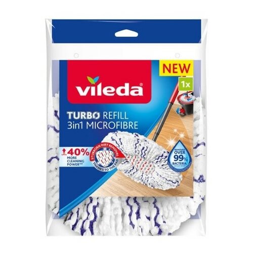 Vileda Mop-Ersatz TURBO 3in1