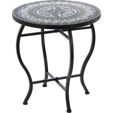 Masă de exterior Bistro decor Mozaic închis ,38 x în. 40 cm