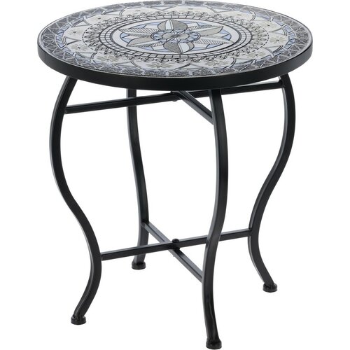 Masă de exterior Bistro decor Mozaic închis ,38 x în. 40 cm