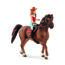Schleich - Roșcata Hannah și calul Cayenne