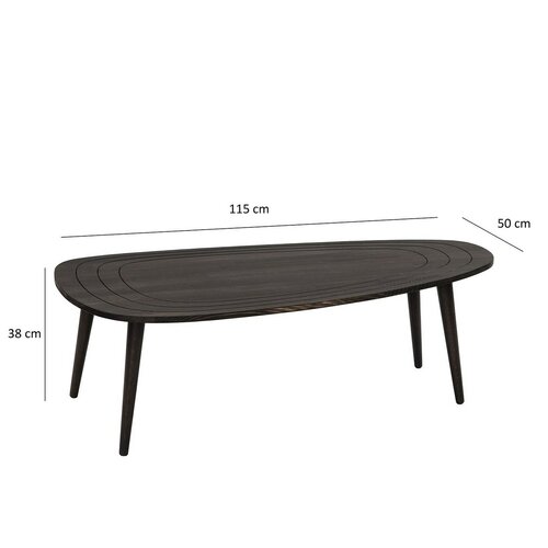 Konferenční stolek Sweet Anthracite