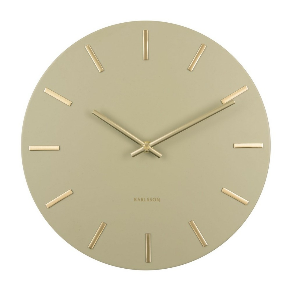 Karlsson 5821OG designové nástěnné hodiny, pr. 30 cm