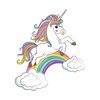 Autocolant 3D Unicorn magic, 14 x 20 cm