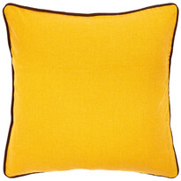 Față de pernă Heda galben, 40 x 40 cm