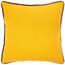 Dekokissenbezug Heda Gelb, 40 x 40 cm
