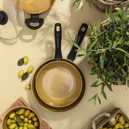 Florina Patelnia aluminiowa AmVegan by Mateusz Gessler, 20 cm