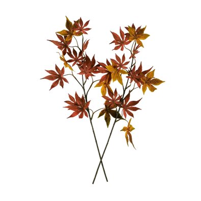 Zestaw jesiennych gałązek klonu, 60 cm, 2 szt.