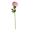 Umělá růže růžová, 51 cm