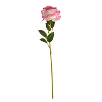 Trandafir artificial, roz, 51 cm