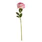 Umela ruža ružová, 51 cm