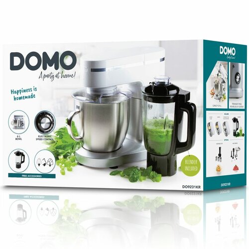 DOMO DO9231KR konyhai robotgép turmixgéppel