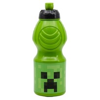 Sticlă de plastic Stor Minecraft,  400 ml