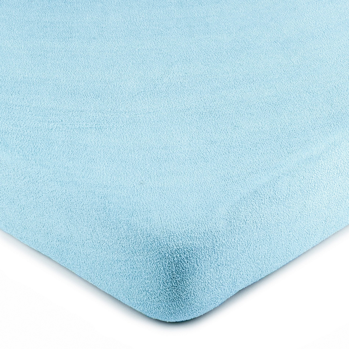 4Home froté prestieradlo svetlo modrá, 180 x 200 cm