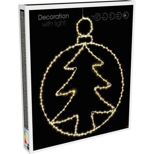 Crăciun agățat LED decorare Kerstball Tree 250LED, 48 cm