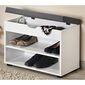 Kesper 15914 Schuhbank, weiß, 60 x 45 x 30 cm