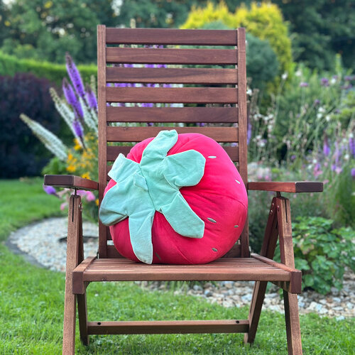 Squish párna Erdő eper, 35 x 35 x 35 cm