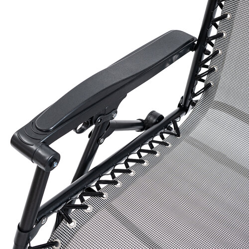 4Home Garten-Positionssessel Relax, Grau