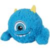 Aufblasbare Fellkugel Monster Blau, 23 cm Durchmesser