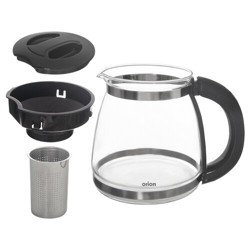 Orion Teekanne mit Edelstahlfilter, 1,73 l