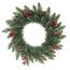 Levante karácsonyi koszorú, zöld, átmérő: 50 cm