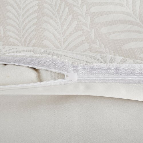 Jacquard-Bettwäsche Hawai beige, 140 x 200 cm, 70 x 90 cm