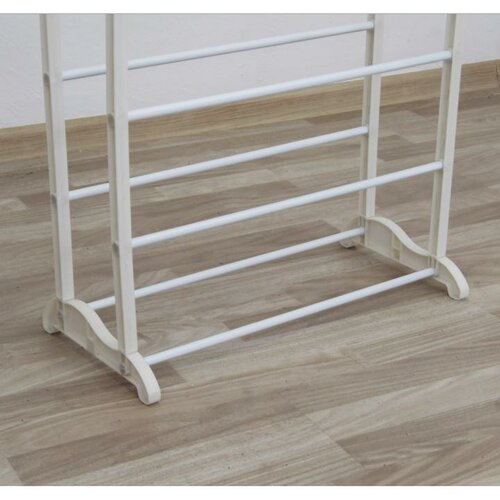 Schuhregal Botis 2 Weiß, 140 cm