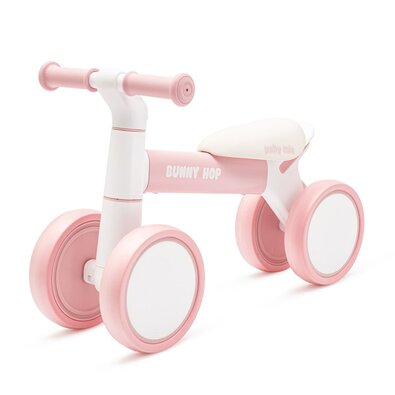 Baby Mix Detské odrážadlo Bunny Hop Ultralight, ružová