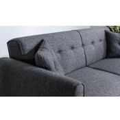 Ausziehbare Couch Aria Dark Grey