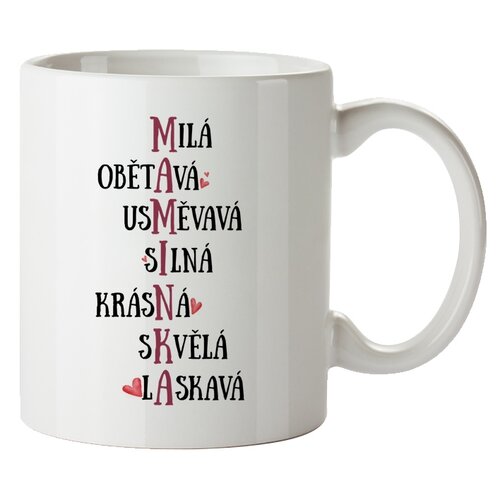 Bohemia Gifts Keramický hrnček - Pro maminku, 350 ml