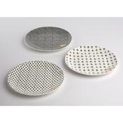 Altom Sada porcelánových dezertních talířů   Nordic Winter 20 cm, 6 ks