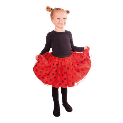 Rappa Otroška krila Tutu Ladybug s pikami