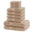 DecoKing Set of hand towels and bath towels Marinabeige, 10 pcs