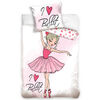 Bavlnené posteľné prádlo Ballet Girl od PinkDream, 140 x 200 cm, 70 x 90 cm