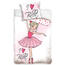 Bombažna posteljnina Ballet Girl iz kolekcije PinkDream, 140 x 200 cm, 70 x 90 cm