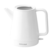Concept RK0080 bezprzewodowy czajnik ceramiczny biały,
