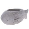 Betonový obal na květináč Ryba , 23 x 9 x 11 cm