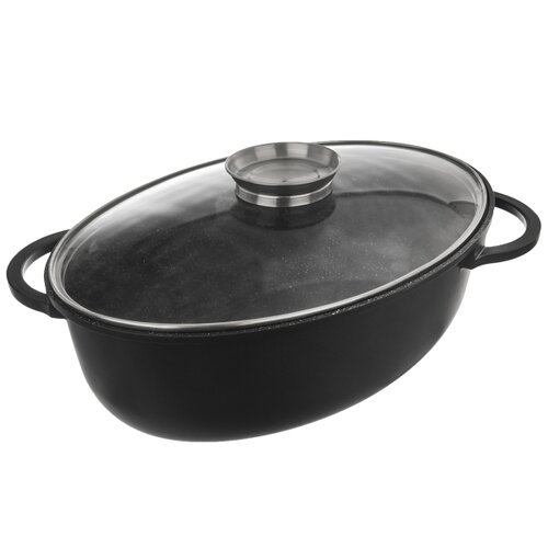 Orion Pekač s steklenim pokrovom GRANDE Aroma, 43x 30 x 19 cm