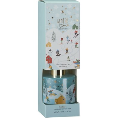 Vonný difuzér Winter Fun, vůně WinterBreeze, 100 ml