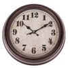Nástěnné hodiny Rustik, pr. 30,5 cm, plast