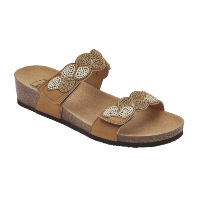 Scholl copate Abu Dhabi rjave, velikost 41