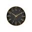 Karlsson 6016BK dizajnové nástenné hodiny čierna, pr. 35 cm