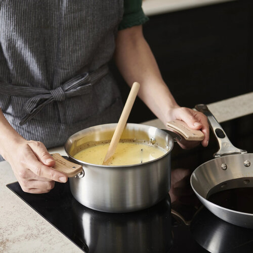 De Buyer 3660.02 LOQY abnehmbares Griffpaar, Holz